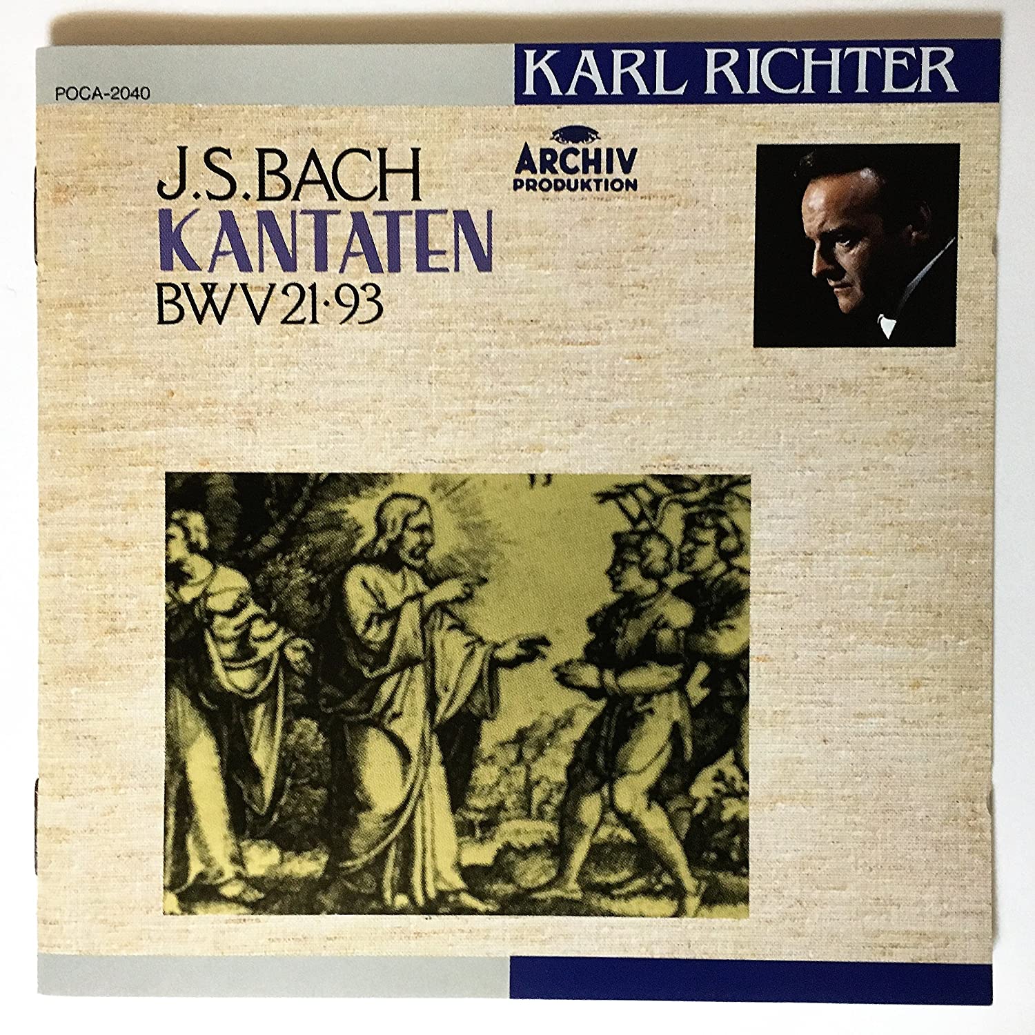 

CD Kantaten Bwv2193 POCA2040 Japan Classical Used