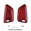 BMW Carbon Fiber Key Case for X1, X3, X5, X6, 3 Series, and 7 Series.