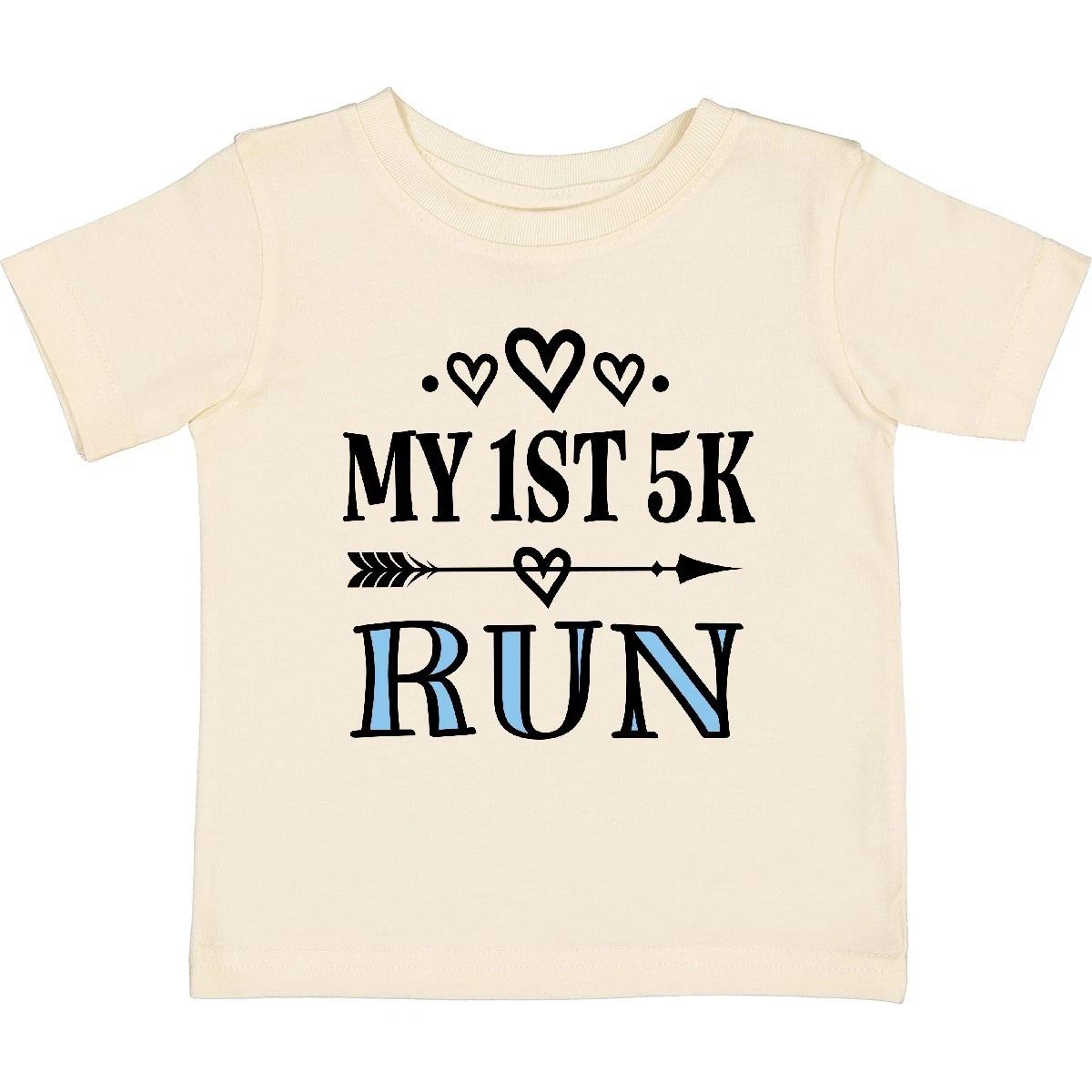 Inktastic 1st 5K Race Running Fitness Baby T-Shirt Runner Apparel Clothing Tees 150
