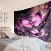 Pink Roses And Hearts Tapestry, Unique Design Tapestry, Wall Decor for Bedroom,Livingroom, Playroom,Heartwarming Fan Holiday Gifts