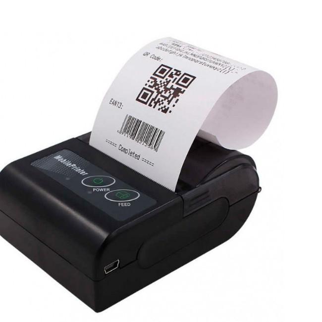 

Универсальный портативный 58-мм Bluetooth-принтер для чеков и билетов