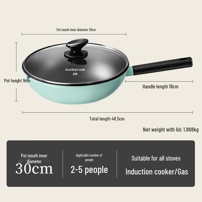 Zhang Xiaoquan Green Series Non-stick Wok