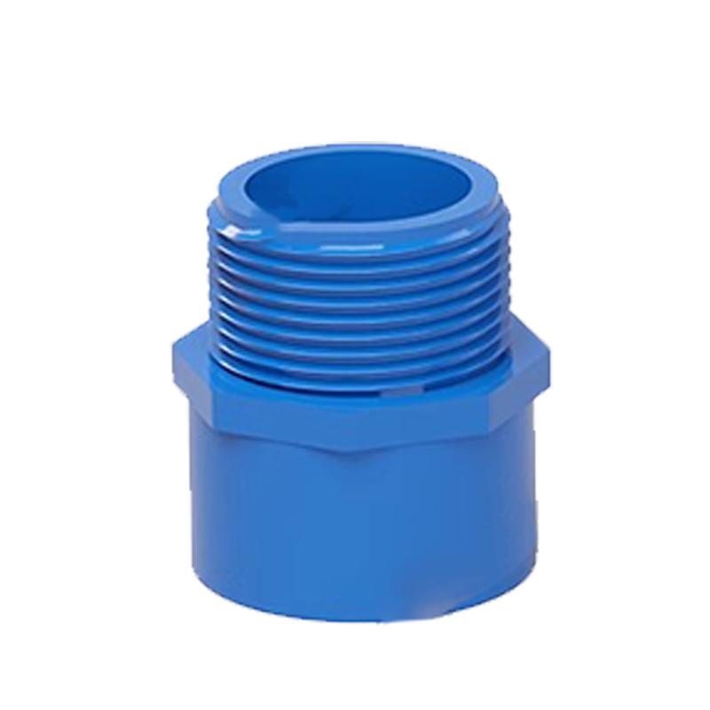 PVC Water Supply Pipe External Thread Straight Connector