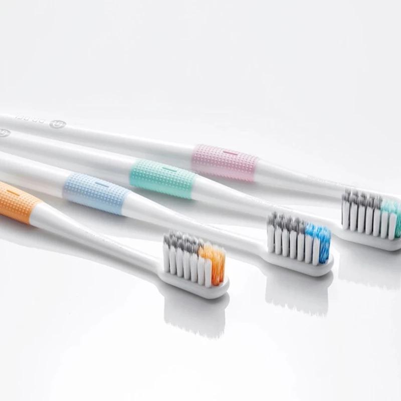 Xiaomi DoctorB – brosse à dents avec méthode Bass, lit Sandwish, meilleur fil de brosse, 4 couleurs, nettoyage en profondeur
