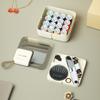 Mini Travel Sew Kits With Storage Box Sewing Thread Needle Threader Scissors Set Multi Compartments Design Sewing Kit