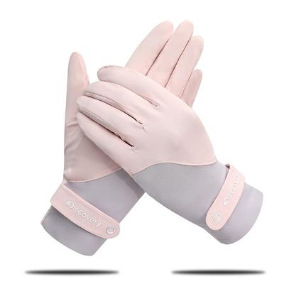 Ladies' anti-UV Sunscreen Lotion Refers To Cycling and Driving Gloves, Breathable Style