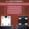 HealthSense Smart Bluetooth Weight Machine for Body Weight, Digital Body Fat Analyzer Machine & Body Composition Scale with APP, 13 Body Compositio
