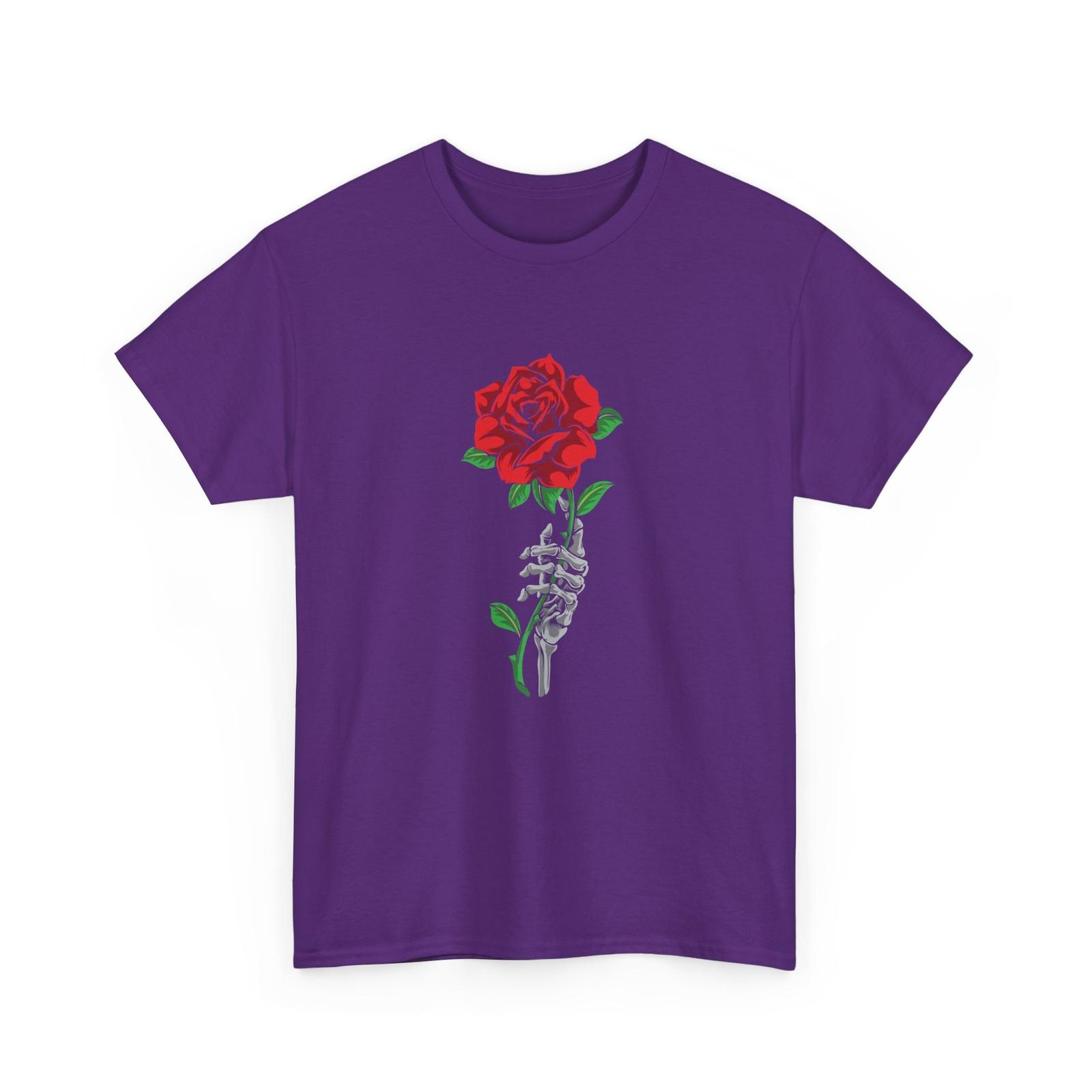 

Skeleton Hand Rose Shirt, Roses Gardening Lovers Shirt, Red Roses Gardener Tee 5XL різнокольоровий
