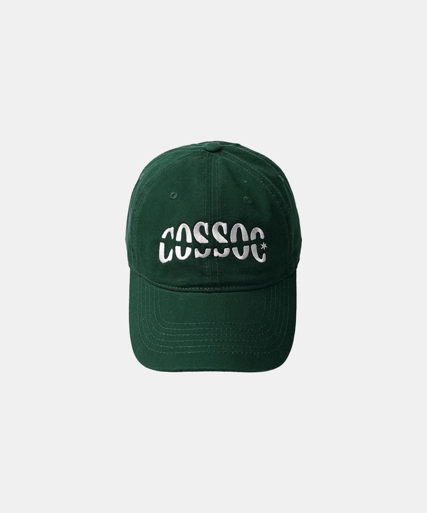 Koso Basic Text Logo Washed Ball Cap (Burgundy)
