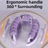 28 Wheel Annular Leg Clamp Massager Portable Slimming Roller Tool  Body Slimming