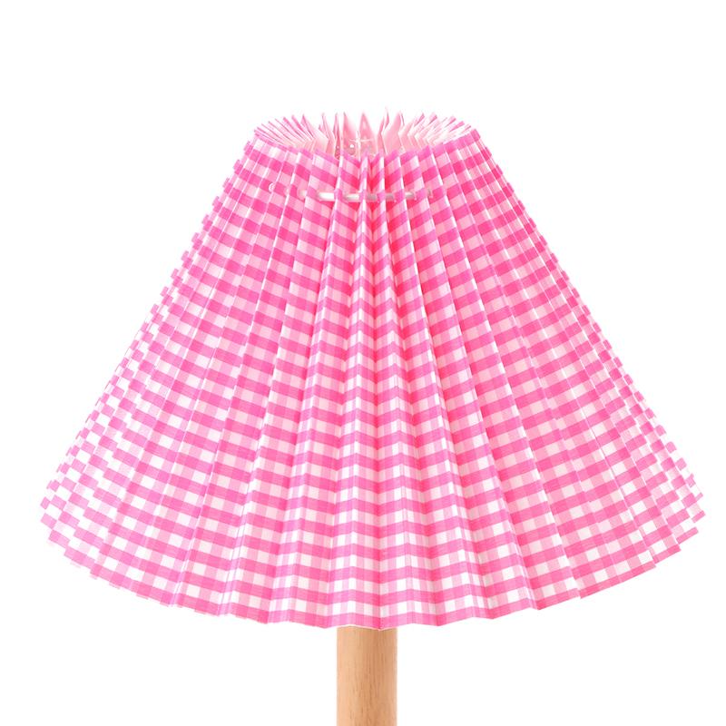 1 stk Takdekor Stoff Plissert Lampeskjerm Moderne Vaskbart Bordlampe Trekk DIY Retro Lysekrone Stofftrekk Stue Spisestue