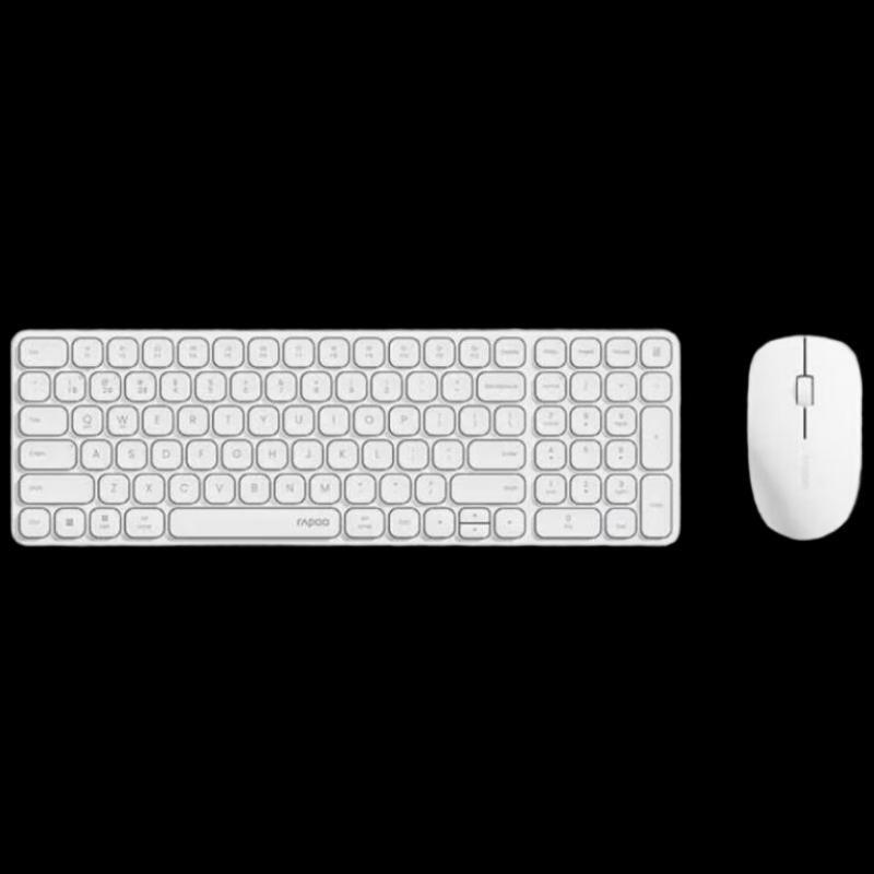 

Rapoo Wireless Bluetooth Keyboard and Mouse Combo