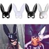 Decoration Gifts Party accessories Bunny Mask Women Half Mask Rabbit Ears Mask Halloween Mask