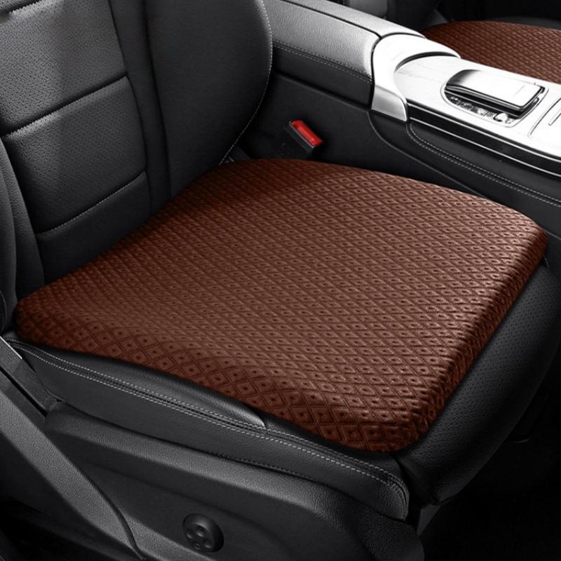 Memory Foam Car Seat Cushion for Summer, Suitable for Office and Car Use,Breathable and Cool Heightening Height Boost Mat