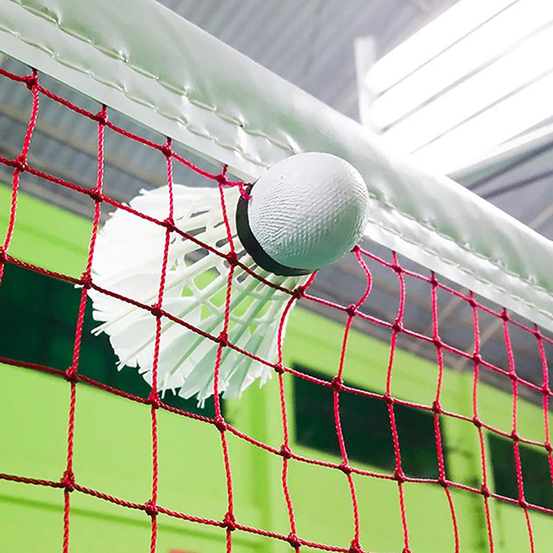 6m Official Size Badminton Net White Border Foldable for Outdoor Playground Sports Training Teenager Practice Activities