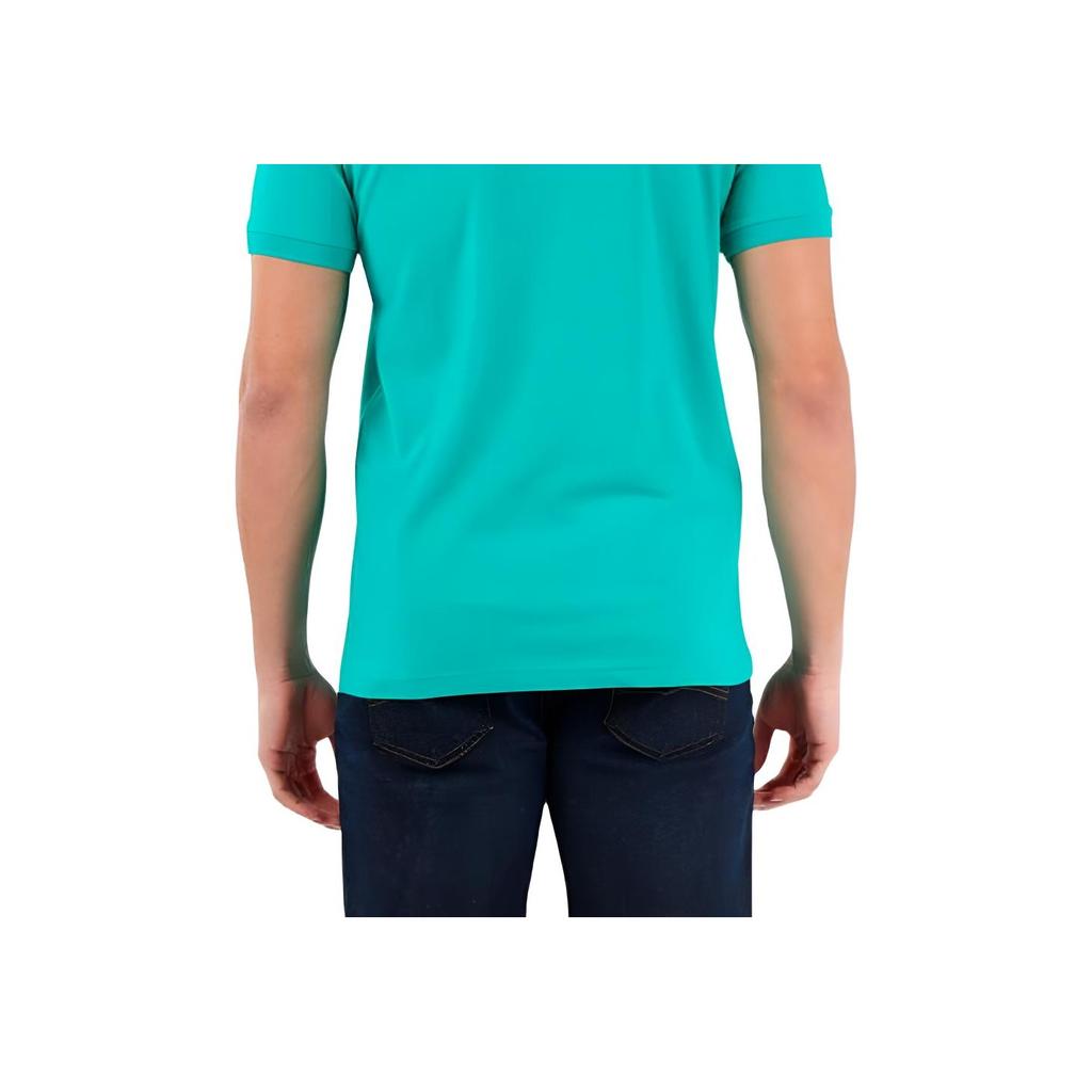 Emporio Armani EA7 Letter Print Pullover Short Sleeve Polo Shirt Men tops 3DPF16-PJ03Z-1815