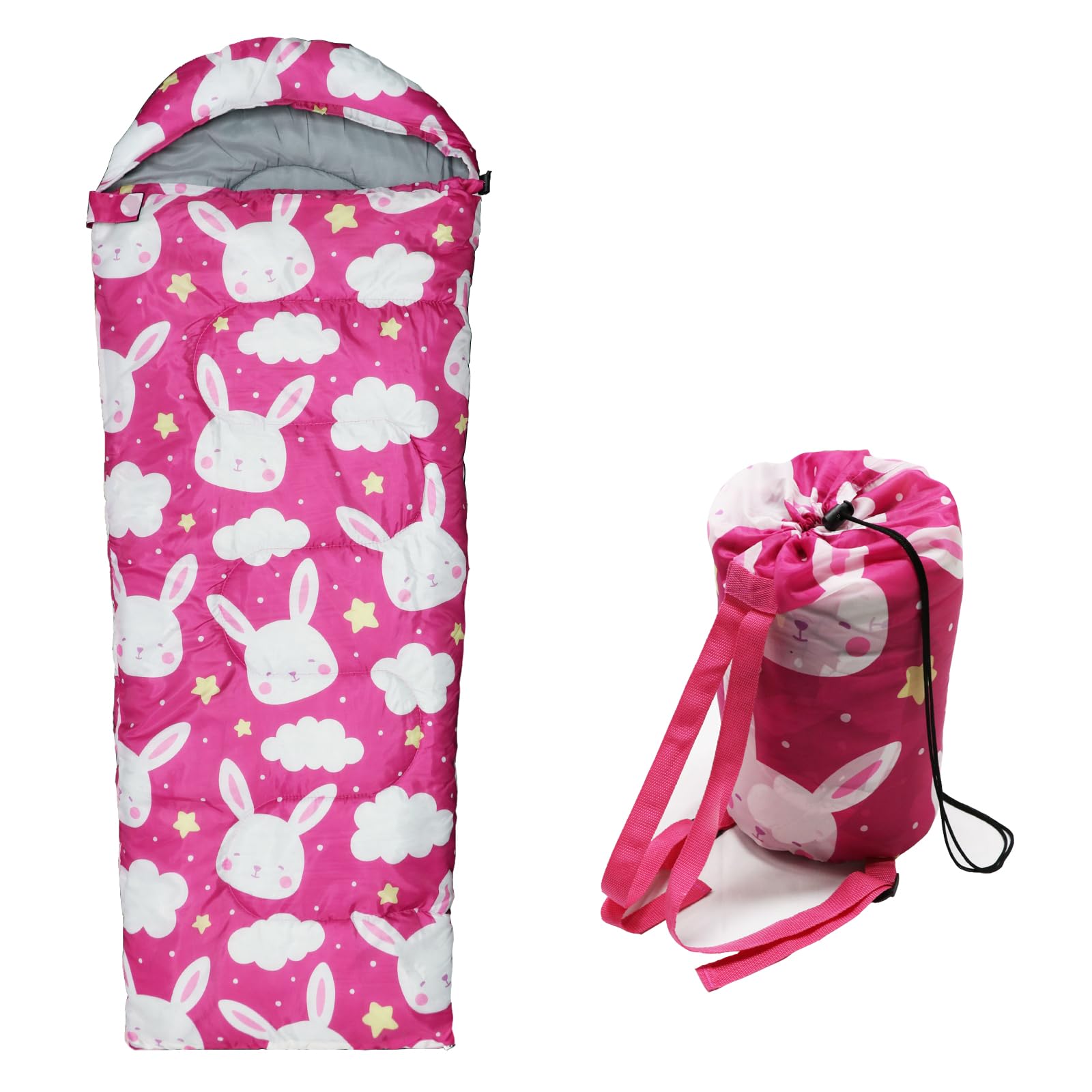 

Спальный мешок для детей, легкий и компактный, водонепроницаемый, всесезонный, полностью стираемый, для кемпинга на открытом воздухе, сна в машине, катастроф