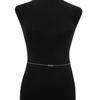 Trendy 8-Shaped Metal Waist Chain - Minimalist Hip-Hop Style
