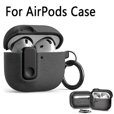 Protective Cover Luxury For Apple Airpods Pro 2 1 Shockproof Protective Case With Keychain For AirPods 4 3 Earphones Accessories