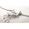 Used SWAROVSKI Swallow Motif Necklace with Stone