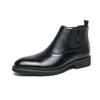 Golden Sapling Party Men Boots Casual Business Shoes Comfortable Chelsea Boot Office Shoe Leisure Flats Slip on Fashion Footwear