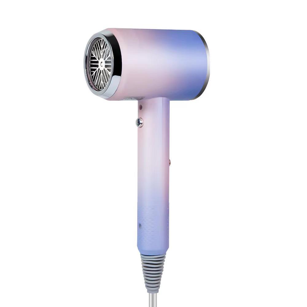 High Power Blue Light Ionic Hair Dryer: Portable, Efficient, Noise-Reducing, Quick-Drying