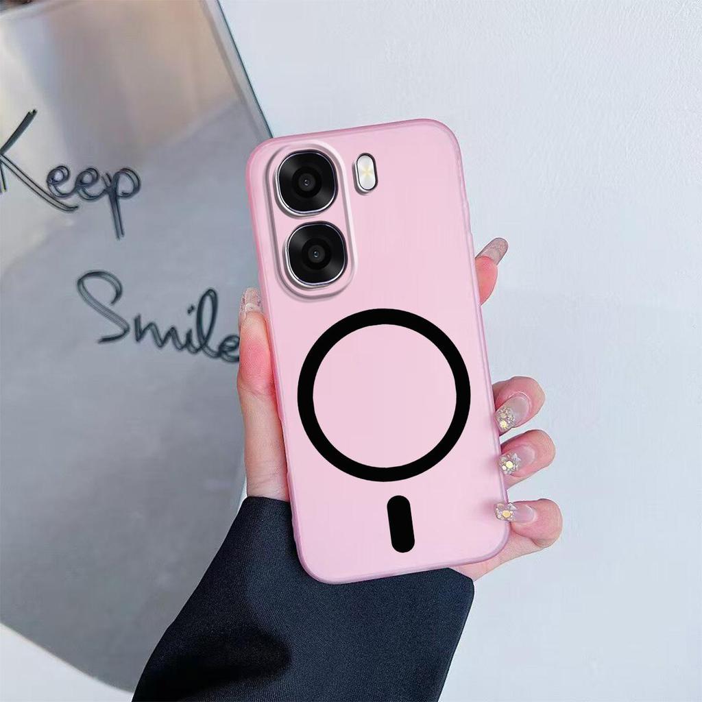 Case for OPPO A6x 4G/5G,A6t Pro,A6 4G5G Premium Magnetic Matte Phone Casing Protection Cover