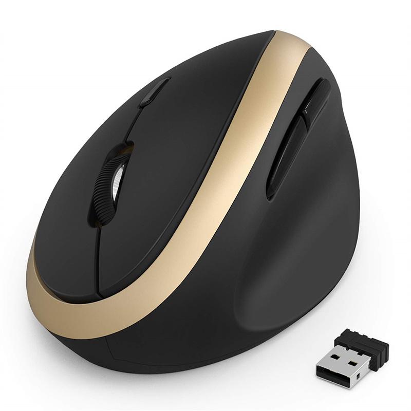 Vogek 2.4G Vertical Wireless Mouse Ergonomic Gaming Mice Plug And Play Computer Mouse For Laptop Notebook Office Accessories