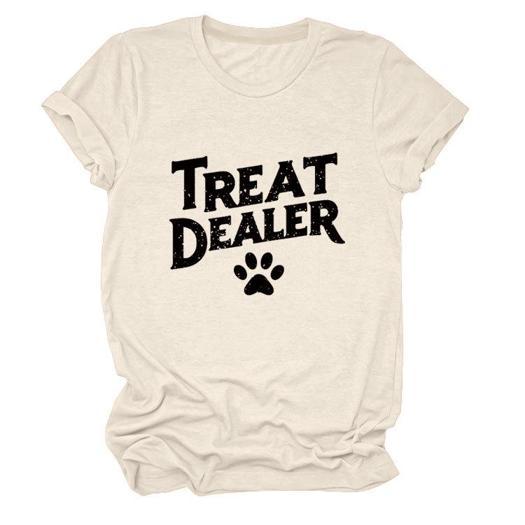 Temperament Casual Versatile Crew Neck Women s Short Sleeve T-Shirt S