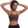 Beautiful Back Top One Cup Seamless Sports Bra Running Fitness Yoga Bra For Women