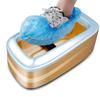 T-Type Buckle Disposable PE Shoe Covers, Thickened, 100 Pieces/Bag for Household Use