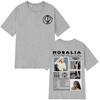 Rosalía LUX Album Tour 2026 Stampa T-Shirt Unisex Girocollo Unisex 100% Cotone Manica Corta Y2k Oversize Tee Regali per Fan Merchandising Concerto