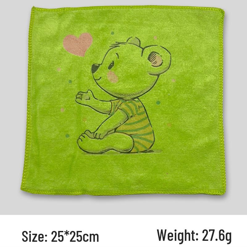 White Absorbent Flannel Microfiber Towel, 30x30cm, Ideal for Beauty Salons