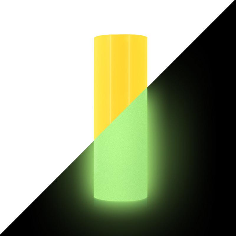 

3D Puff Htv Пленка для термопереноса Винил Светящаяся в темноте Люминесцентная Термотрансферная для футболки Одежды Для Cricut Cameo 4 Ассорти Цветов Лист