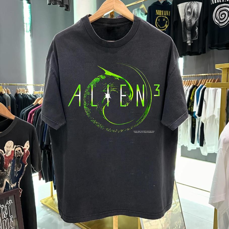 1992 Alien 3 The Bitch Is Back Rare T-Shirt Black XL XXXL