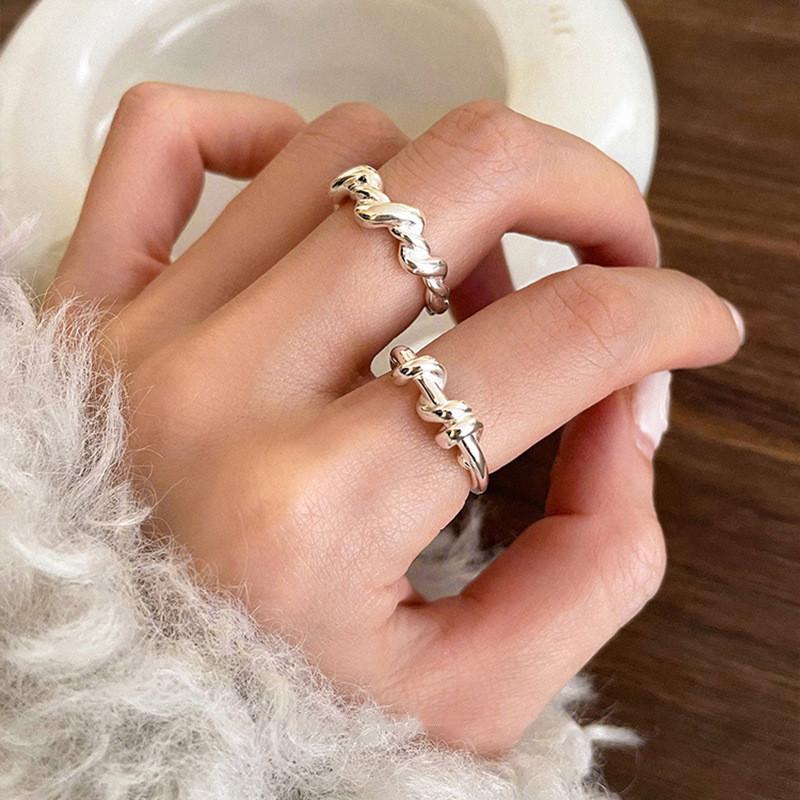 Elegant Geometric Copper Ring For Women 2023 Fashionable Design Perfect For Casual And Looks Formal