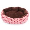 Pet Bed Smalllarge Dog Cat Bed House Kennel Doggy Warm Cushion Mat Blue Pink