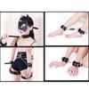 BDSM Sex Toys For Adult Game Leather Erotic Sex Kits Bondage Handcuffs Sex Game Whip Gag SM Bdsm Toys Luxury Set