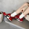 Leather retro German training shoes women's autumn new light casual versatile Forrest Gump shoes flat sneakers women