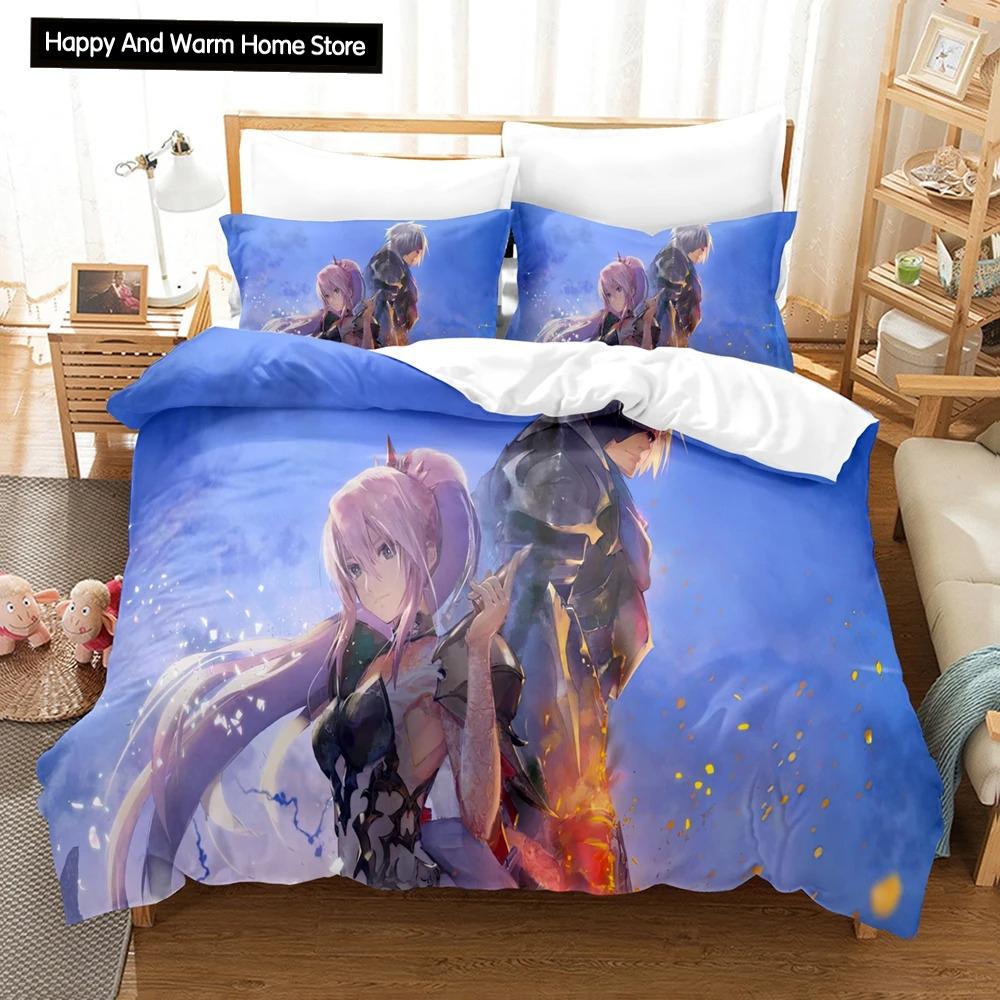 Hot Game Tales Of Arise Bedding Set Modern 3D Print Comforter Duvet Cover Pillowcases Duvet Cover Queen Single Size Dropshipping