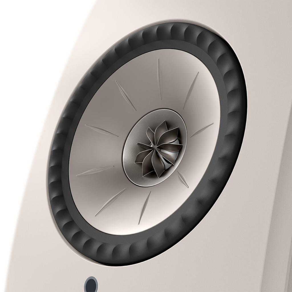 KEF LSX II LT Wireless HiFi Bookshelf Speaker - (Stone White)