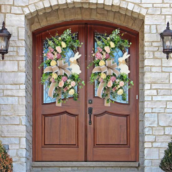 Fashion Easter Bunny Garland Aesthetic Easy To Install Create Atmospheres Adult Sex Wear