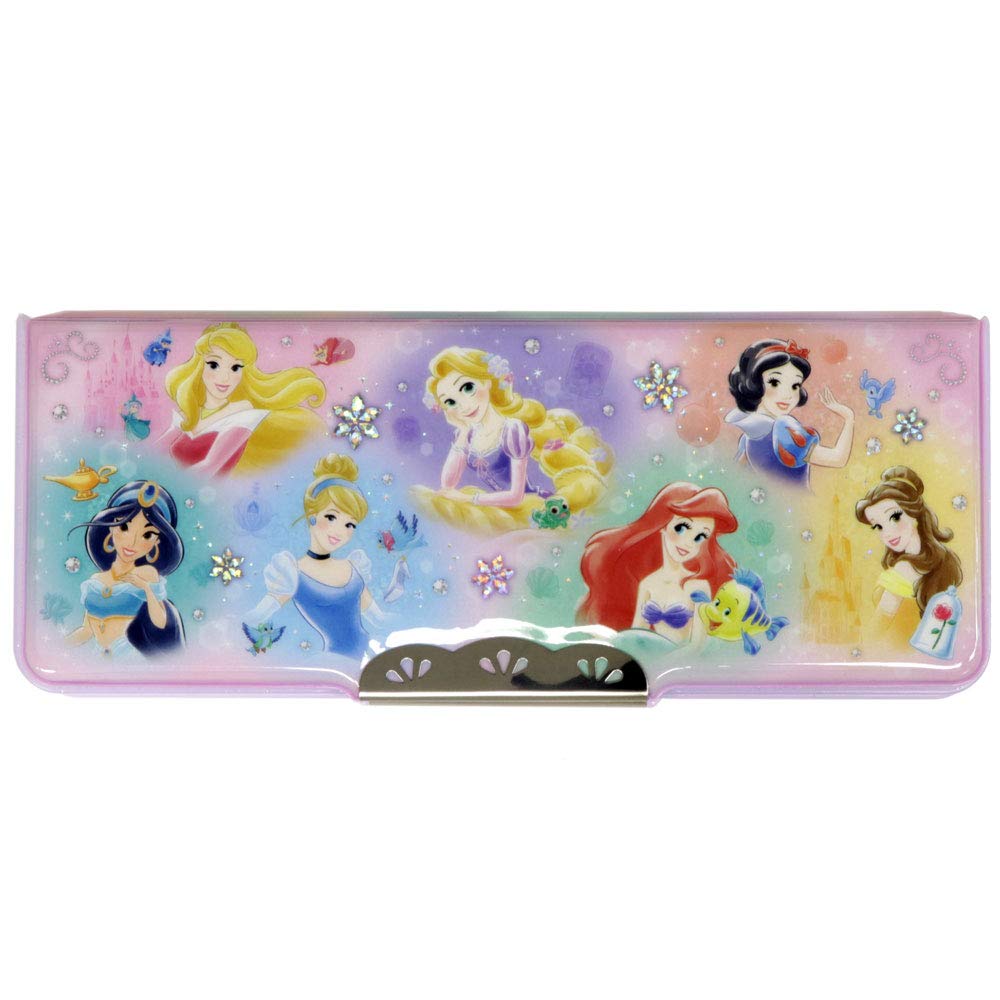 Sunstar Stationery Disney Pen Case Compact Pencil Case Yokopita Hologram Princess S1313150