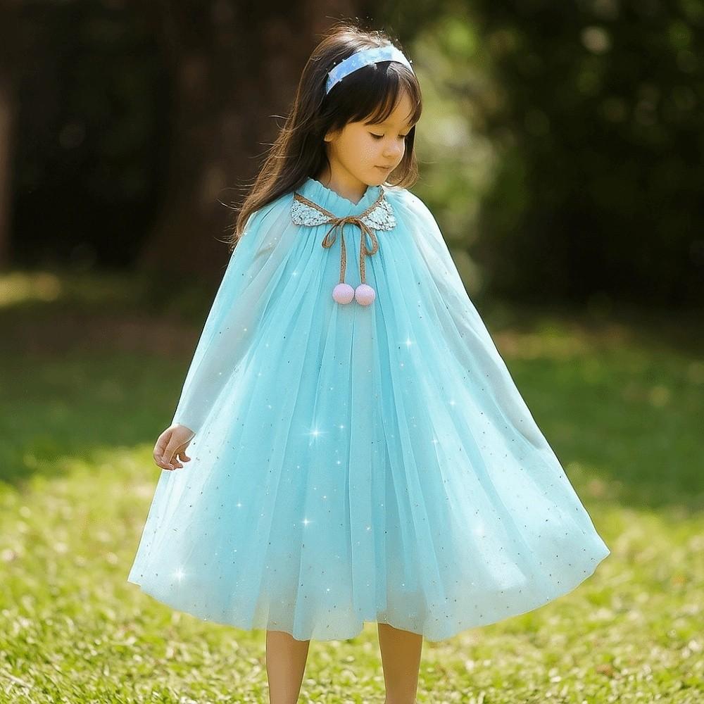 Cosplay Accessories Role-Playing Children's Princess Shawl Stage Props Mesh Performance Dress up Clothes Stage Props Halloween