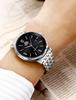 Reloj de Hombre Acero Inoxidable, Movimiento Automático, Indicador de Fecha, Resistencia al Agua 50m y Cristal de Zafiro.