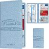 TOURSUIT Car Registration And Urance Card Holder, Vehicle License Document Glove Box Compartment Organizer, Essential Car Wallet Case For Driver Auto
