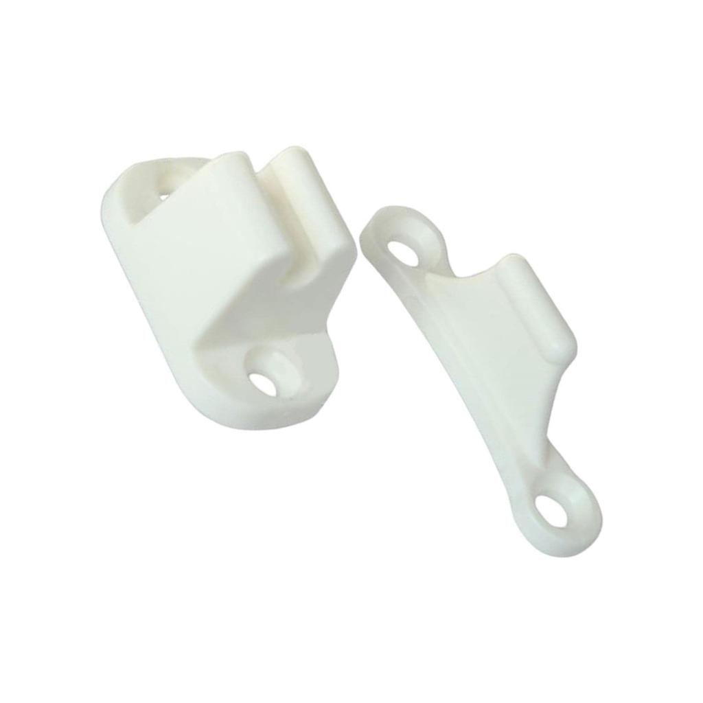 Pack Of 2 Nylon Door Mount Kit Latches Stoppers Limiter For Campers Motorhomes Caravans Interior Use Secure Installation