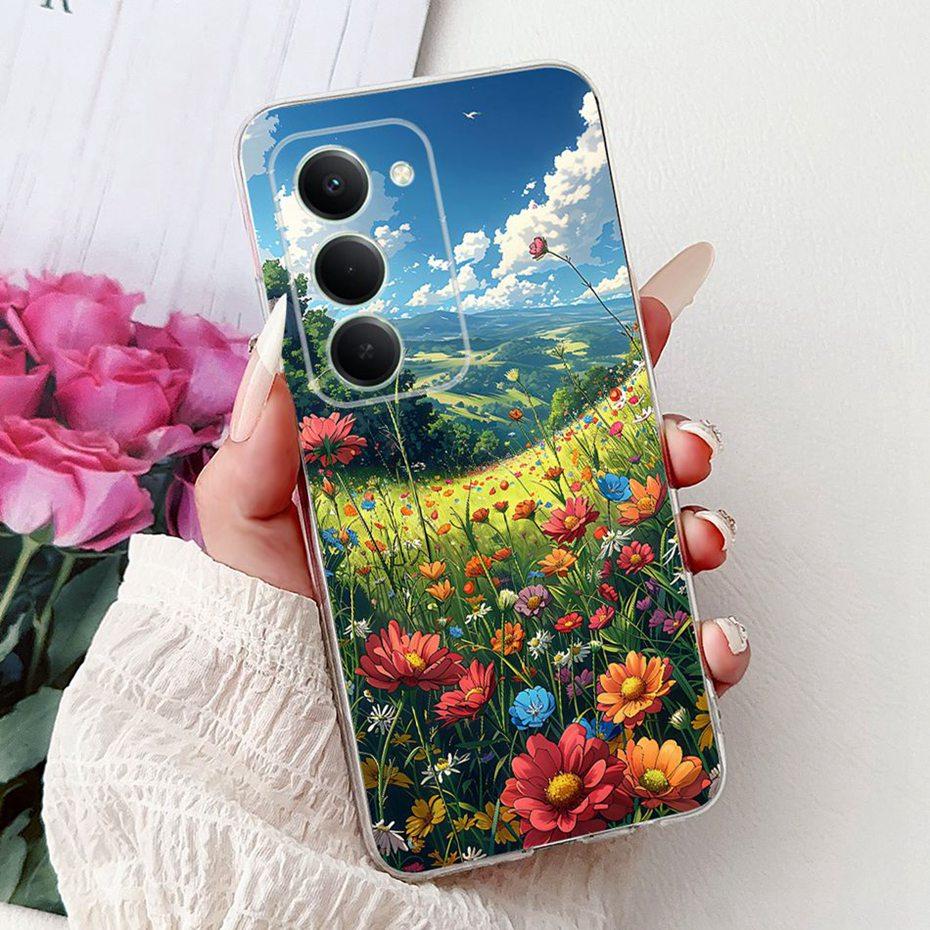 Fashion Painting Case For Xiaomi Redmi 15 5G Note 15R Soft Silicone TPU Phone Cases For Redmi Note15R Redmi15 5G Covers Bumpers
