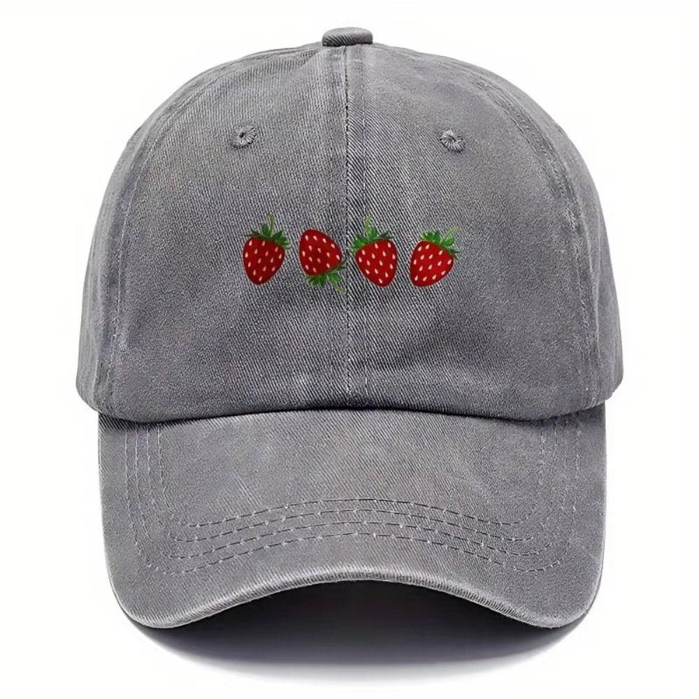 Washed Cotton Peaked Cap Hip Hop Sun Hat Casual Streetwear Hats For Man Women Unisex