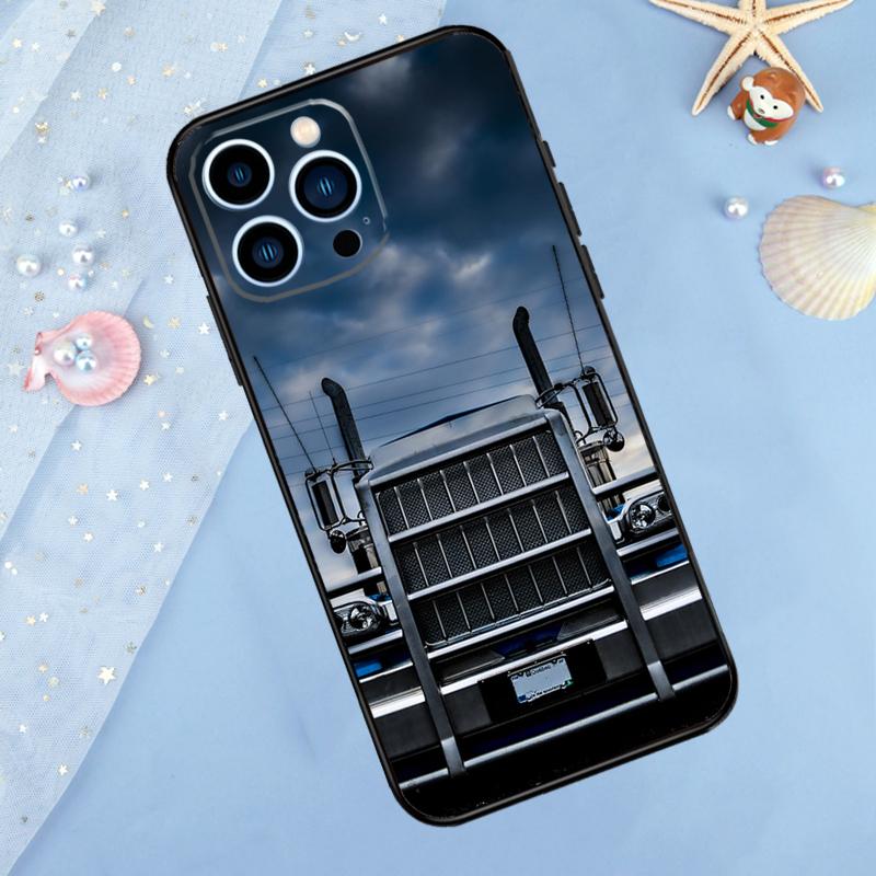 Cool Heavy Truck Car Case For iPhone 17 Pro Max 16 15 14 12 11 13 Pro Max Plus 12 13 Mini 16e 17 Air Back Cover